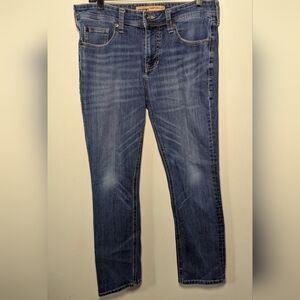 Seven7 Slim Straight Fit Jeans with Stretch Medium Wash Men's Size 32x30